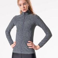 POINT FIXE 女士緊身套頭衫瑜伽運動衫夾克 PJK5007