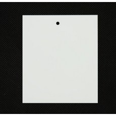 Inp 方形素面直式標籤 6 x 7 cm, 白色, 200個