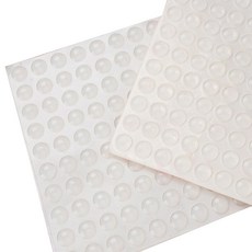 防止門撞緩衝墊 100入, 1個, 單一顏色