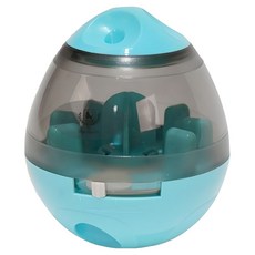 딩동펫 애견 공룡알 간식볼 IQ 장난감, 블루, 1개