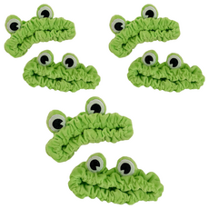 青蛙洗臉髮帶, 混色, 6個