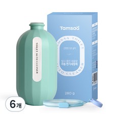 탐사 클린 대용량 자동 변기세정제, 280g, 6개