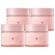 스킨푸드 피치뽀송 징크피씨에이 패드, 70매입, 4개