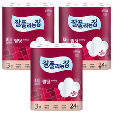 Jalpulijib 絎縫卷衛生紙 30m, 24捲, 3袋