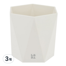 롭다 논슬립 펜 홀더, White Haze, 3개
