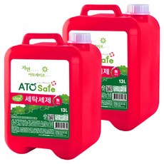 아토세이프 세탁세제 본품, 13L, 1개입, 2개