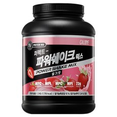 CALOBYE Perfect Power Shake 混合蛋白粉 草莓口味 金鐘國蛋白粉, 2kg, 1個
