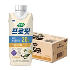 셀렉스 프로핏 밀크 바닐라, 250ml, 18개