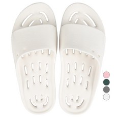 paperplaneskids 兒童用低腳背防滑浴室拖鞋, 1個, 白色