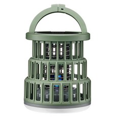 Kinyo 折疊式照明捕蚊兩用燈 94 x 52mm 綠色 173g, KL-6051