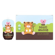 MomaessokSsokSsok 綜合果汁, 混合口味(梨子/桔梗), 100ml, 10入