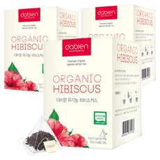 다비앙 유기농 히비스커스차 침출차 티백, 1.1g, 10개입, 3개