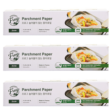 프로그 눌어붙지 않는 종이호일 롤형, 40m, 1개입, 3개