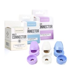 GROSMIMI 多功能瓶口轉接蓋 3款組, A+B+C, 1組