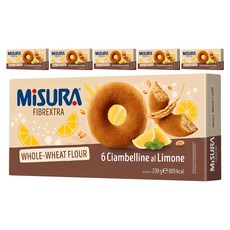 미주라 레몬 통밀 도넛츠, 230g, 6개