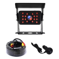 XVISION 高級型貨車後方攝影機 + 15M線材 + 點菸器插座套組, K630