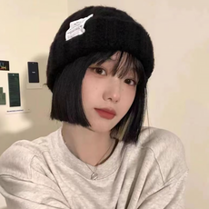 실버스 겨울 울 비니 FH053