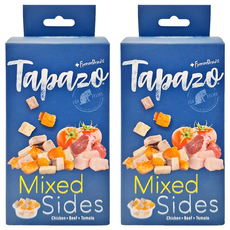 Tapazo 貓用 凍乾佐餐杯 Set 5杯, 雞肉 + 牛肉 + 番茄, 35g, 2盒, 雞肉+牛肉+番茄