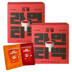 拉麵茶包 原味 4.5g 8入 + 辣味 4.5g 8入 組合, 2套