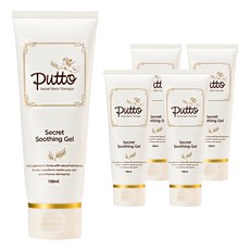 Putto 胖嘟嘟 Secret 舒緩凝膠, 100ml, 5個