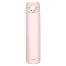 WOKY 沃廚 台灣公司貨 輕量彈蓋鈦瓷易潔層保溫杯, 靄緋粉, 600ml, 1個