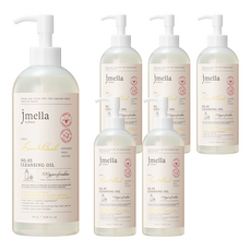 jmella 法式香氛卸妝油 萊姆羅勒香 500ml, 6瓶
