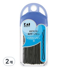 카이 미용소품 헤어핀2, 혼합색상, 2개