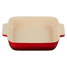 LE CREUSET 方形烤盤 櫻桃紅, 1個