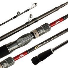 SAPA Double Kill 船釣輕型鐵板竿 B-65MF, 黑色