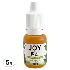 아로마조이 조이쥬스 슬라임 향료 10ml, 5개, 스윗타바코