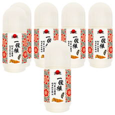 溫太醫 阿里山薑黃按摩滾珠精油 草本成分不過敏 滾珠設計 清爽不刺鼻 舒緩放鬆, 60ml, 6瓶