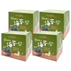 三味屋 100%純橄欖油海苔禮盒 6包入, 90g, 4盒