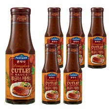 Fontana 多蜜豬排醬, 280g, 6個