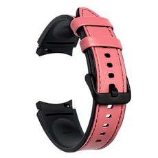 IAMPANDA Galaxy Watch Hybrid 複合皮革錶帶 L 20mm, 粉紅色