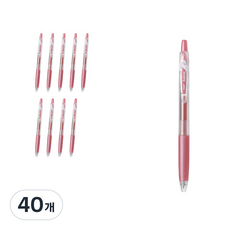 파이롯트 쥬스 젤잉크펜 0.5mm LJU-10EF, 메탈릭핑크, 40개