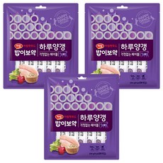 하림펫푸드밥이보약 캣 하루양갱, 걱정없는 헤어볼, 224g, 3개