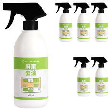 歐美淨 植萃酵素廚房去油清潔劑, 深入細縫分解油污, 添加尤加利成份防蚊蟲, 500ml, 6瓶