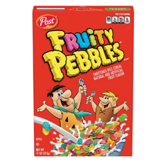 Post Pebbles 脆米早餐片 水果風味, 311g, 1盒