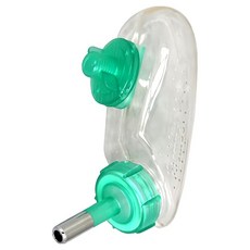 CrazyPAWS 瘋狂爪子 寵物掛式飲水器, 綠色, 1個