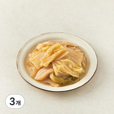 식도감 묵은지 들기름, 200g, 3개