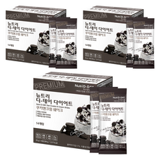 Nutri D-DAY 大豆蛋白孅姿奶昔粉 巧酥口味, 350g, 3盒