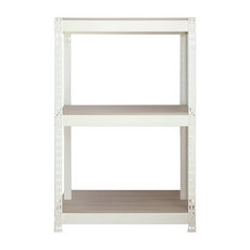 Power plus Rack 免螺絲靜音組裝式角鋼架 韓國製, 白色, 3層