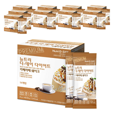 뉴트리디데이 다이어트 카페라떼 쉐이크, 350g, 10개