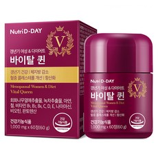 뉴트리디데이 바이탈퀸 갱년기 여성 다이어트 식품, 60정, 1개