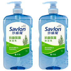 Savlon 沙威隆 抗菌保濕沐浴乳-茶樹香氣, 850g, 2瓶
