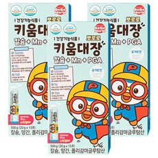 BebeMorin Pororo鈣果凍條, 300g, 3盒