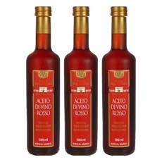 紅葡萄酒醋, 紅酒, 500ml, 3瓶