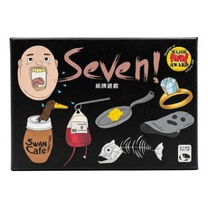 SWAN PANASIA 新天鵝堡 SEVEN! 桌遊, 1盒