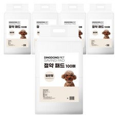딩동펫 절약 패드, 100개입, 5개