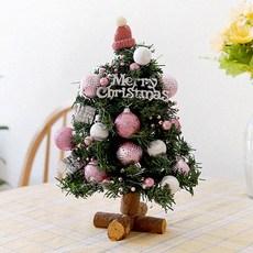 聖誕松樹, 粉色+銀色